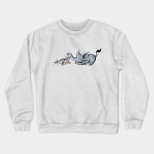 Baby Elephant Buddies Crewneck Sweatshirt